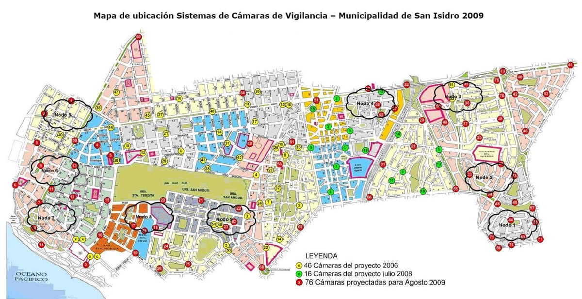 Ramani ya san isidro Lima