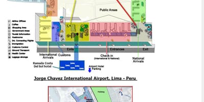 Lima international airport ramani