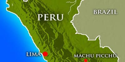 Ramani ya mji mkuu wa peru